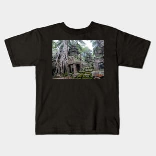 Ta Prohm Temple, Siem Reap, Cambodia Kids T-Shirt